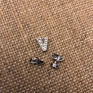 3 Origami Owl charms